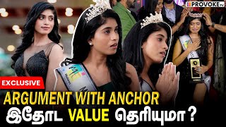 Miss Tamilnadu பட்டம் Easyயா கிடைச்சிடுச்சா 😡  Model Rithu Sara Interview  Provoke TV [upl. by Ytima]