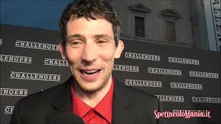 Videointervista a Josh OConnor Mike Faist Rachel OConnor alla premiere di Challengers [upl. by Aicad575]