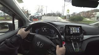 2018 Honda Odyssey EX L POV Review [upl. by Nimesh]