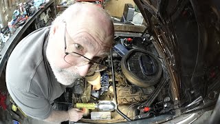 66 Mustang Betsy  Water Pump Replacement  Alternator Bearing Service [upl. by Knut704]