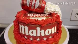 DECORACION DE TARTA MAHOU  COCINANDO CON SHIRLEY [upl. by Aronid]