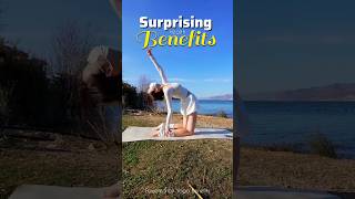 Benefits of Ardha Ustrasana half Camel pose Yoga challenge Yoga with Adriene Yoga for beginners [upl. by Gold]