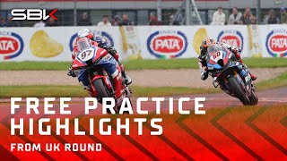 HIGHLIGHTS from DAY 1️⃣ at Donington Park 💥  2024 UKWorldSBK 🇬🇧 [upl. by Cassandra]