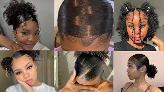 😍💖Cute Curly hairstyles Watch me style my hair compilation 2024 ✨curlyhairstyles compilation [upl. by Leigha451]