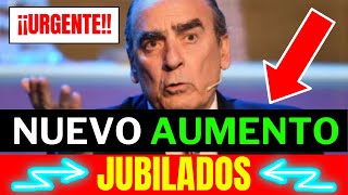 🛑AHORA🛑Este ES El Nuevo Aumento💲Que QUIERE DAR el Gobierno de Milei a Los Jubilados👈 [upl. by Sugirdor]