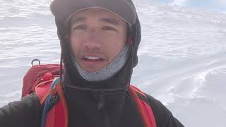 Skiing the Ptarmigan Ridge and Coleman Needle  March 13th 2021 [upl. by Siraf]