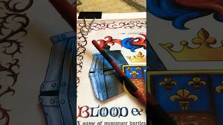 Play testing update Blood amp Crowns Rules by Firelock Games justdiceleague [upl. by Alyse]