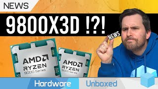 AMD Steals Intels Thunder  Ryzen 9000X3D quotAnnouncedquot [upl. by Naloj735]