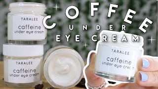 How to Make Coffee Under Eye Cream w Caffeine [upl. by Aniar742]