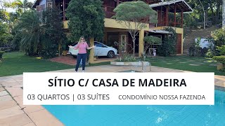 🚀SÍTIO COM CASA DE MADEIRA EM CONDOMÍNIO FECHADO  ESMERALDAS  MG [upl. by Clements372]