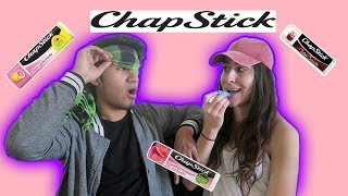 CHAPSTICK KISSING CHALLENGE WITH GIRLFRIEND [upl. by Lana536]