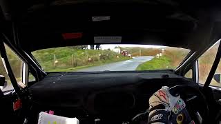 MUST WATCH Excited Co Driver LOVES TO RALLY Mull Rally 23 stage win Dervaig road  VIKING OFFSHORE [upl. by Acira]