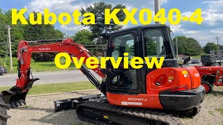 Kubota Excavator KX0404 Overview [upl. by Gorman]