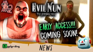 MR MEAT 2 GAMEPLAY SNEAK PEEK 👀🐷  EVIL NUN THE BROKEN MASK EARLY ACCESS 🔨  Keplerians NEWS [upl. by Mechelle]