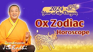 2024 Dragon Year Fortune for 12 Chinese Zodiac Signs  Ox [upl. by Madian]