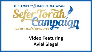 Sefer Torah  Aviel Siegel [upl. by Vogele439]