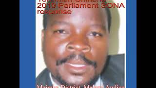 Yeremiah Chihana Mzimba North MP speech in Malawian Parliament 2019 [upl. by Areivax]