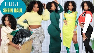 HUGE SHEIN TRY ON HAUL 20 ITEMS  2023 WINTERSPRING ESSENTIALS  CHEV B [upl. by Deroo]