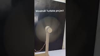 Diy windmill project working model youtubeshorts diy shorts [upl. by Lyrad]