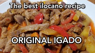 ilocanorecipe igadorecipe ORIGINAL IGADO RECIPE mangan tayon [upl. by Aenit]