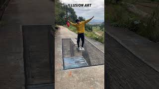 MindBlowing 3D Street Art Illusions You Have to See 🎨 Shorts [upl. by Hevak]