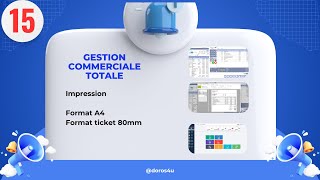 Total com 15  Impression Format A4 Format ticket 80mm [upl. by Oba]