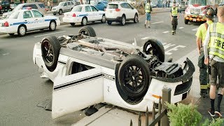 Mustang FLIPS OVER at H2Oi H2Oi 2018 BTSVlog 3 [upl. by Aissej]