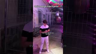 Quien pega más fuerte  🥊shorts boxing foryou fyp viralvideo viralshorts [upl. by Aniri]