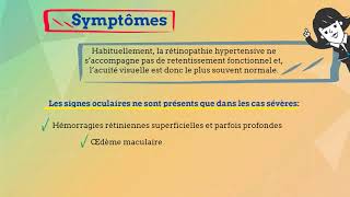 Rétinopathie hypertensive symptômes et traitement [upl. by Ytak]