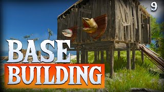 Stranded Deep Base Building Base Gyrocopter 4 Sail Raft Ep 9 [upl. by Allicerp851]