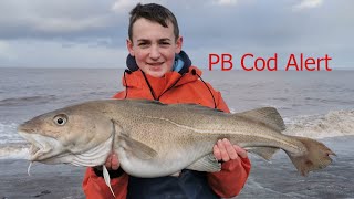 Cod Fishing Bristol Channel  Shurton Reef Somerset UK  PB Cod Alert [upl. by Thayne]