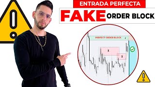 ⚠️¡CUIDADO Order Block FAKE ❌ Falso SMC Trap Market  Smart Money Trading Institucional [upl. by Ahsikahs]