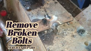 How to Remove a Broken Bolt INside [upl. by Ardnak]