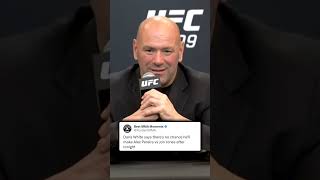 Dana White Theres no chance Ill let Jon Jones fight Alex Pereira [upl. by Ttam]