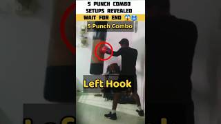 5 Punch Knockout Combo Revealed 😱🥶boxing boxingknockout [upl. by Weiler]