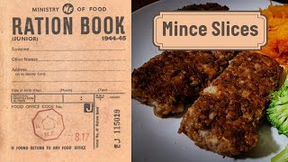 Mince Slices  Ration Book Recipe No 207  WW2 Rationing Frugalliving [upl. by Bergeman]