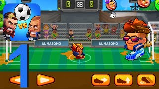 Head Ball 2  Soccer Game  Gameplay Walkthrough Part 1  Tutorial iOS Android [upl. by Natsuj518]