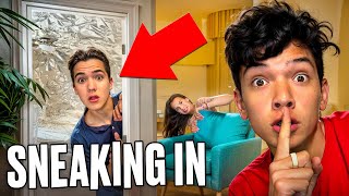 SNEAKING into YOUTUBERS house to PRANK JazzySkye [upl. by Nhojleahcim186]