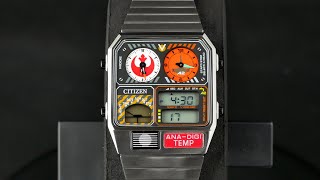 Citizen Rebel Pilot Analog Digital Watch Star Wars Edition JG210852W [upl. by Karrie795]