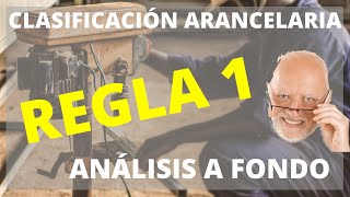 SISTEMA ARMONIZADO  REGLA 1 ANÁLISIS A FONDO  CLASIFICACIÓN ARANCELARIA [upl. by Cthrine838]