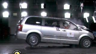 CRASH TEST Lancia Voyager 2012 [upl. by Aneeg4]