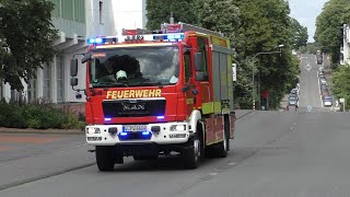 HLF2 Hauptfeuer und Rettungswache 1 Wuppertal [upl. by Atilrac]