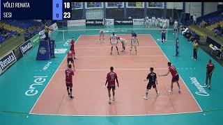 Vôlei Renata x Sesi  Semifinal  Paulista sub21 [upl. by Darreg894]