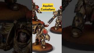 Aquilon Custodians 10th edition 40K warhammer40k [upl. by Nawram]