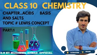 Chemistryclass 10th CHAPTERAcids basis and saltsTopic  Lewis concept [upl. by Enicul]