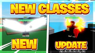 ALL NEW CLASSES SHOWCASE ON One Punch Man Destiny  ROBLOX [upl. by Arleen]