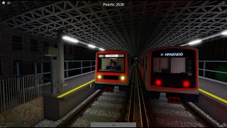 Metro Transport 130  Line 1 Preview  Athens Transit [upl. by Arraet]