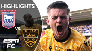 SIXTHTIER STUNNER 😮 Maidstone United defeats Ipswich Town  FA Cup Highlights  ESPN FC [upl. by Negiam566]