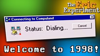 90s DialUp Internet in 2021 [upl. by Aivatnwahs]