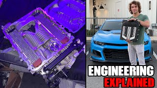 HOW SUPERCHARGERS INCREASE HORSEPOWER OUTPUT TVS BLOWER ENGINEERING EXPLAINED SHORTS BOOST [upl. by Enilreug11]